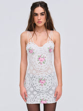 Bordeaux Mini Dress