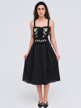 Jolene Embroidered Midi Dress