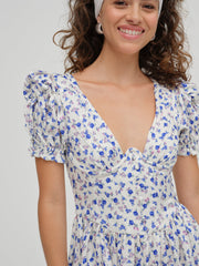 Paulina Puff Sleeve Dress