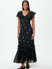 Rose Vine Maxi Dress