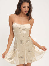 Shooting Stars Beaded Mini Dress
