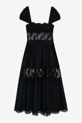 Liya Lace Midi Dress
