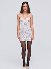 Bordeaux Mini Dress