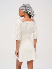 Baby Daisy Poplin Mini Dress