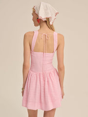 Ginny Gingham Mini Dress