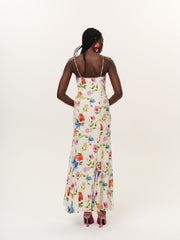 Tropical Bloom Maxi Dress