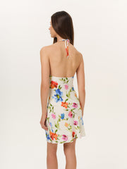 Tropical Bloom Mini Dress