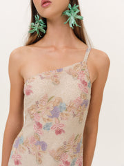 Lulu Shell Beaded Mini Dress