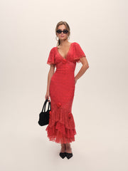 Hamptons Eyelet Maxi Dress
