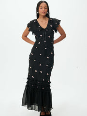 Rose Vine Maxi Dress