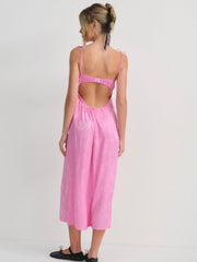 Maye Embroidered Slip Dress