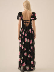 Midnight Garden Maxi Dress