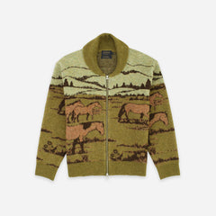 Pendleton Wool Cardigan - Shadow Mountain