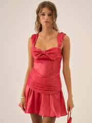 Stephanie Shimmer Mini Dress