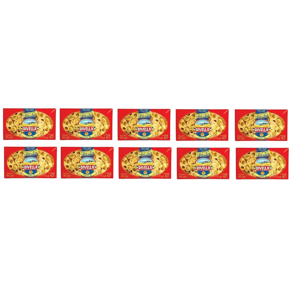 Divella Pasta 100% N° 46 Calamari 10x500g Original italienisch
