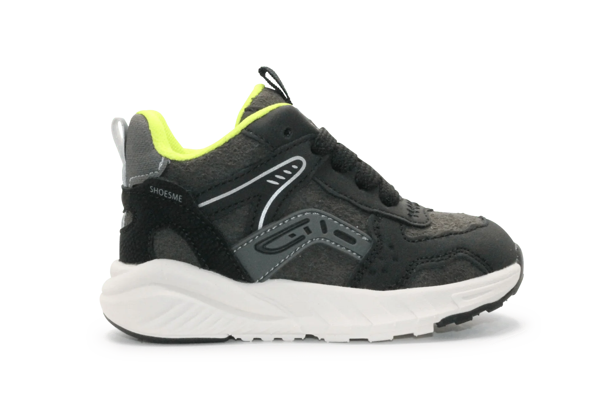Shoesme Sneaker Jongens LW25W050 - C - Zwart - hatshoe