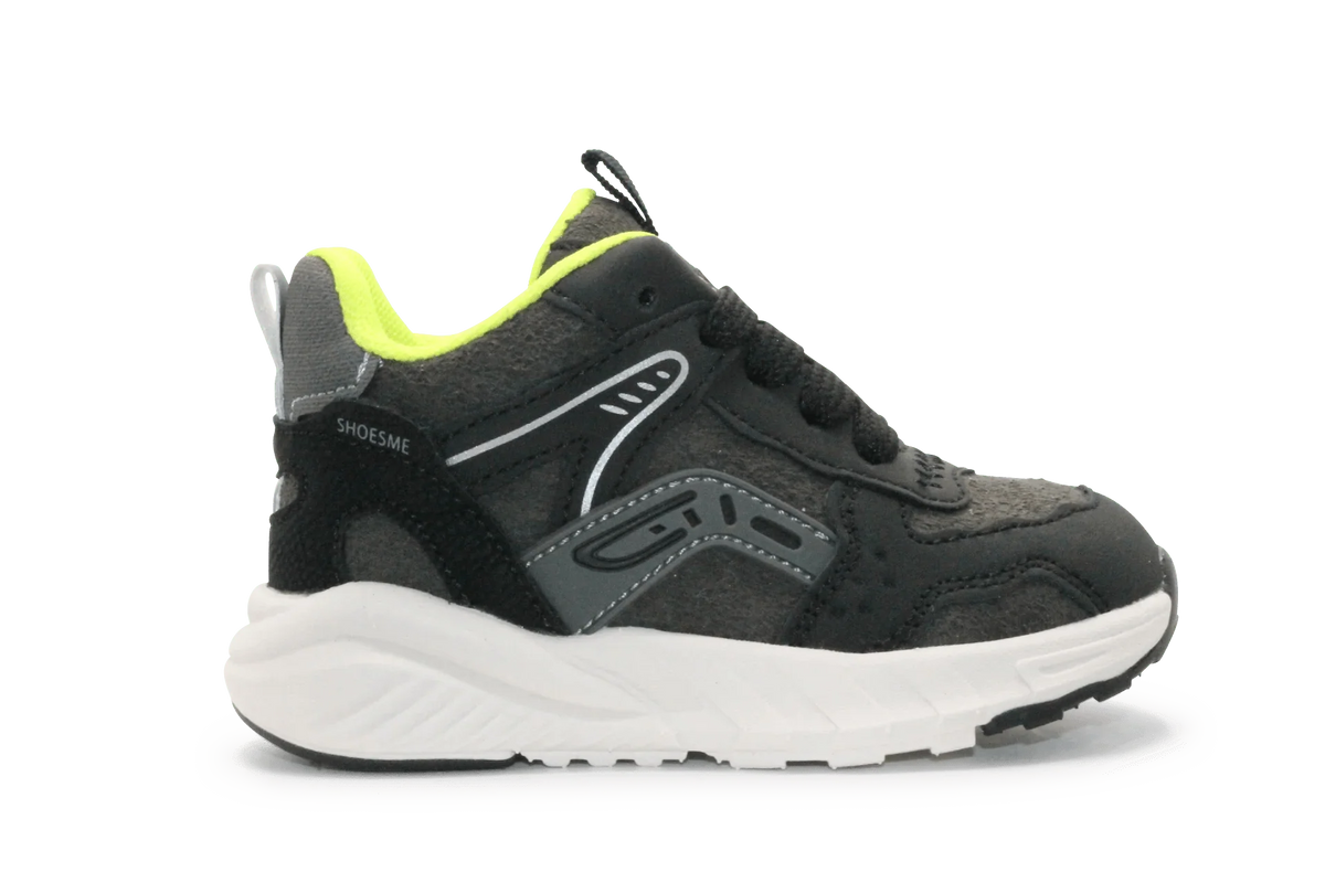 Shoesme Sneaker Jongens LW25W050 - C - Zwart - hatshoe
